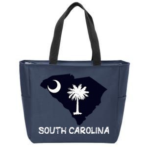 Cool South Carolina State Zip Tote Bag