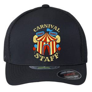 Carnival Staff Circus Event Security Ringmaster Lover Gift Flexfit Unipanel Trucker Cap