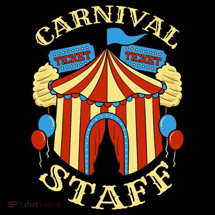 Carnival Staff Circus Event Security Ringmaster Lover Gift Tall T-Shirt
