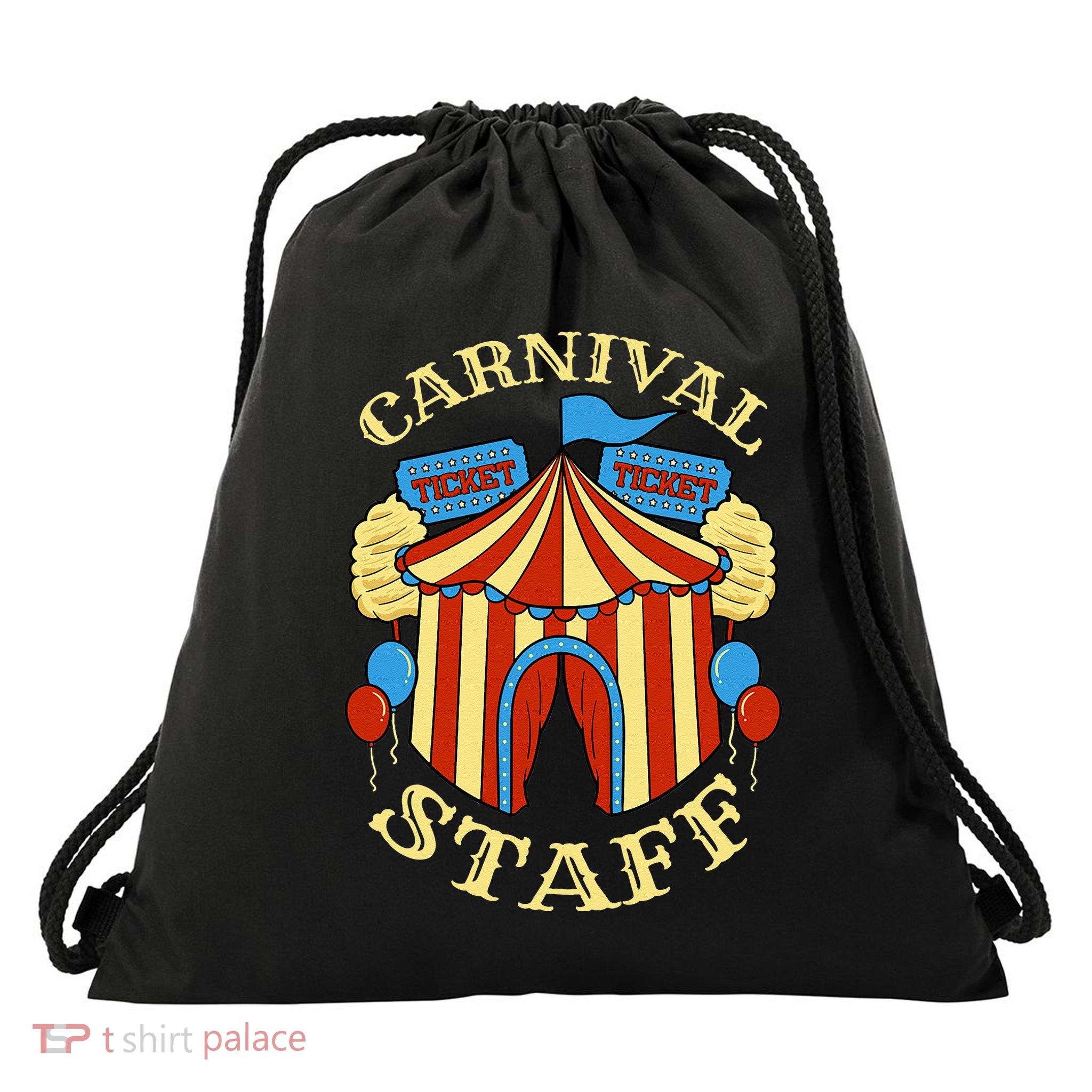Carnival Staff Circus Event Security Ringmaster Lover Gift Drawstring Bag
