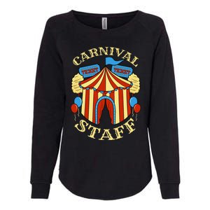 Carnival Staff Circus Event Security Ringmaster Lover Gift Womens California Wash Sweatshirt