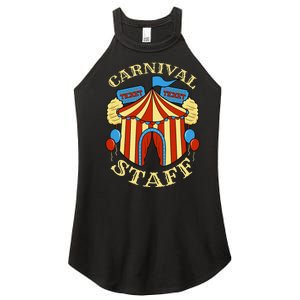 Carnival Staff Circus Event Security Ringmaster Lover Gift Women's Perfect Tri Rocker Tank