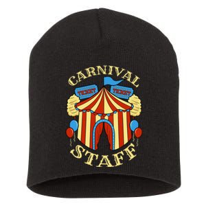 Carnival Staff Circus Event Security Ringmaster Lover Gift Short Acrylic Beanie