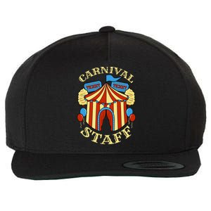 Carnival Staff Circus Event Security Ringmaster Lover Gift Wool Snapback Cap