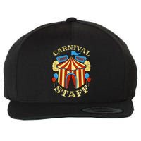 Carnival Staff Circus Event Security Ringmaster Lover Gift Wool Snapback Cap