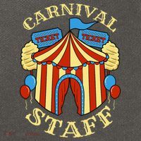 Carnival Staff Circus Event Security Ringmaster Lover Gift Cotton Canvas Backpack