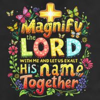 Christian Summer Camp Magnify The Lord Christian VBS 2025 Gift Cool Comfort Performance Bucket Hat