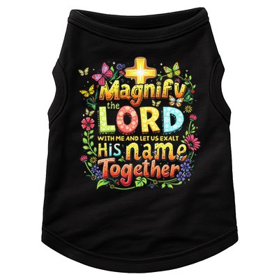 Christian Summer Camp Magnify The Lord Christian VBS 2025 Gift Doggie Tank