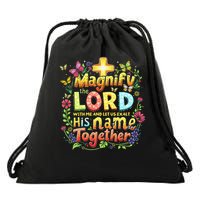 Christian Summer Camp Magnify The Lord Christian VBS 2025 Gift Drawstring Bag