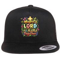 Christian Summer Camp Magnify The Lord Christian VBS 2025 Gift Flatbill Hat