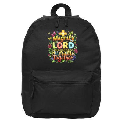 Christian Summer Camp Magnify The Lord Christian VBS 2025 Gift 16 in Basic Backpack
