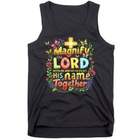 Christian Summer Camp Magnify The Lord Christian VBS 2025 Gift Tank Top