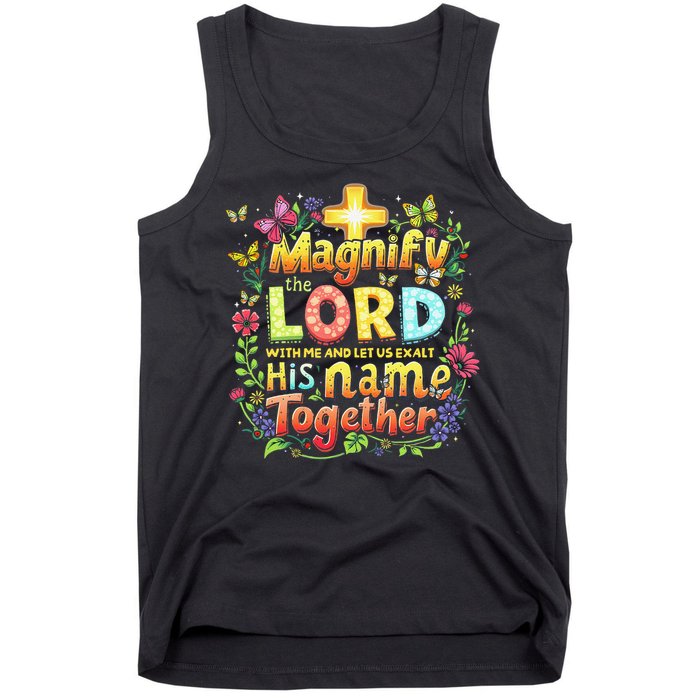 Christian Summer Camp Magnify The Lord Christian VBS 2025 Gift Tank Top