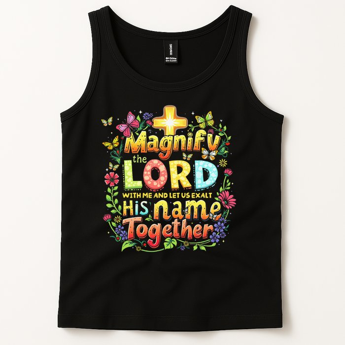 Christian Summer Camp Magnify The Lord Christian VBS 2025 Gift Tank Top