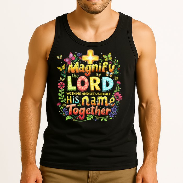 Christian Summer Camp Magnify The Lord Christian VBS 2025 Gift Tank Top