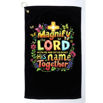 Christian Summer Camp Magnify The Lord Christian VBS 2025 Gift Golf Towel