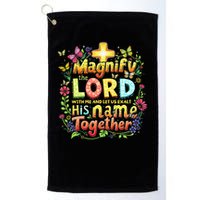 Christian Summer Camp Magnify The Lord Christian VBS 2025 Gift Golf Towel