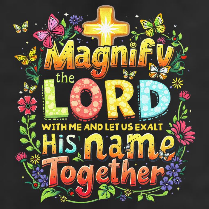 Christian Summer Camp Magnify The Lord Christian VBS 2025 Gift Golf Towel