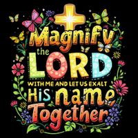 Christian Summer Camp Magnify The Lord Christian VBS 2025 Gift Toddler T-Shirt