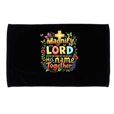 Christian Summer Camp Magnify The Lord Christian VBS 2025 Gift Microfiber Hand Towel