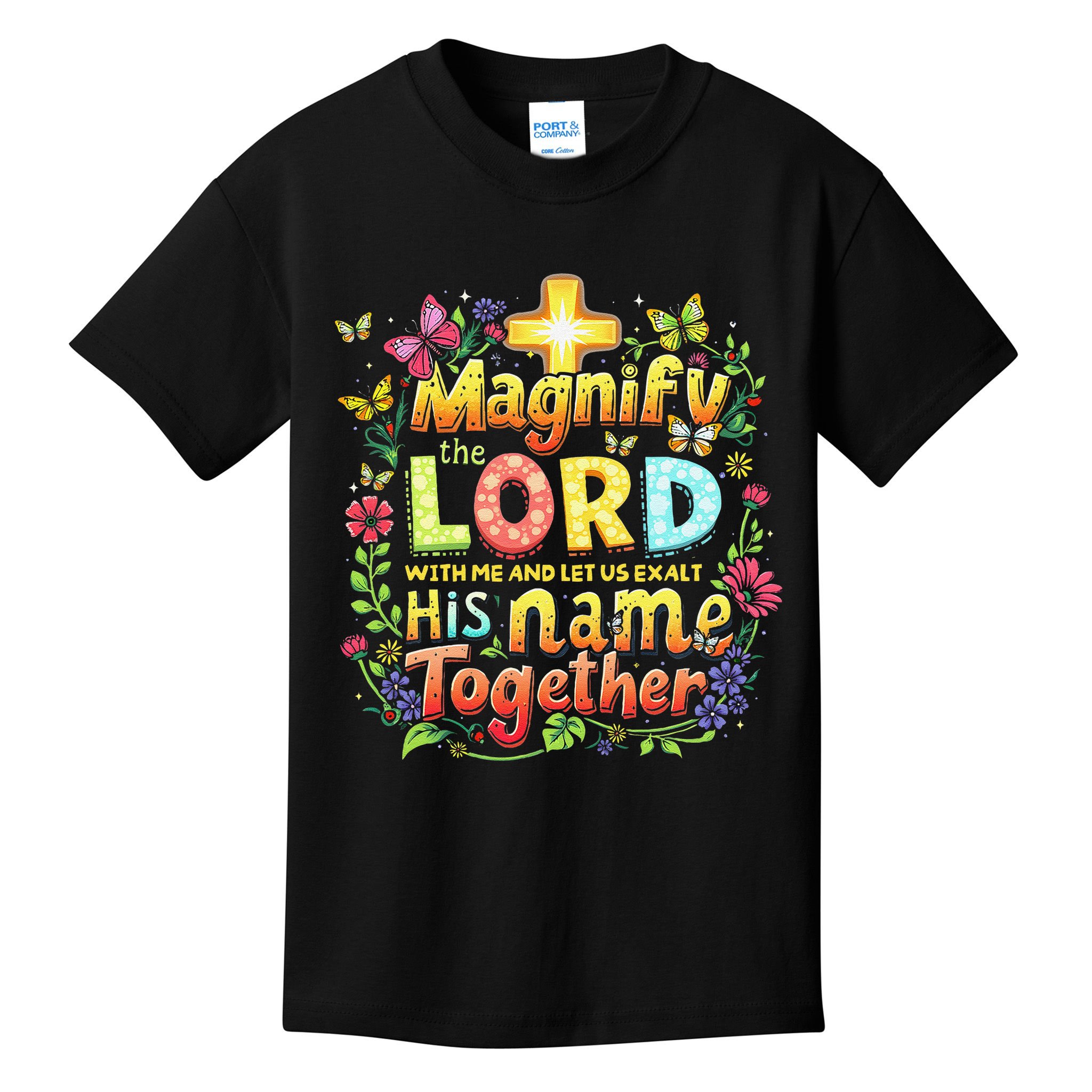 Christian Summer Camp Magnify The Lord Christian VBS 2025 Gift Kids T-Shirt
