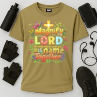 Christian Summer Camp Magnify The Lord Christian VBS 2025 Gift Performance Shirt