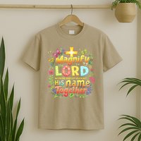 Christian Summer Camp Magnify The Lord Christian VBS 2025 Gift T-Shirt