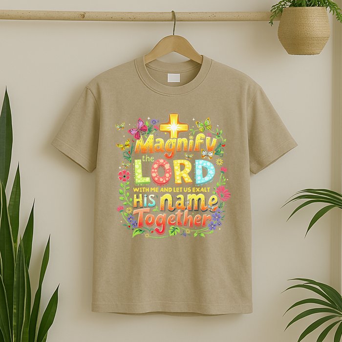 Christian Summer Camp Magnify The Lord Christian VBS 2025 Gift T-Shirt