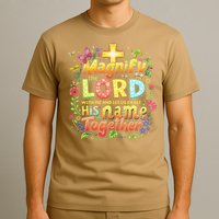 Christian Summer Camp Magnify The Lord Christian VBS 2025 Gift T-Shirt