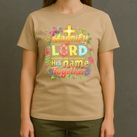 Christian Summer Camp Magnify The Lord Christian VBS 2025 Gift T-Shirt