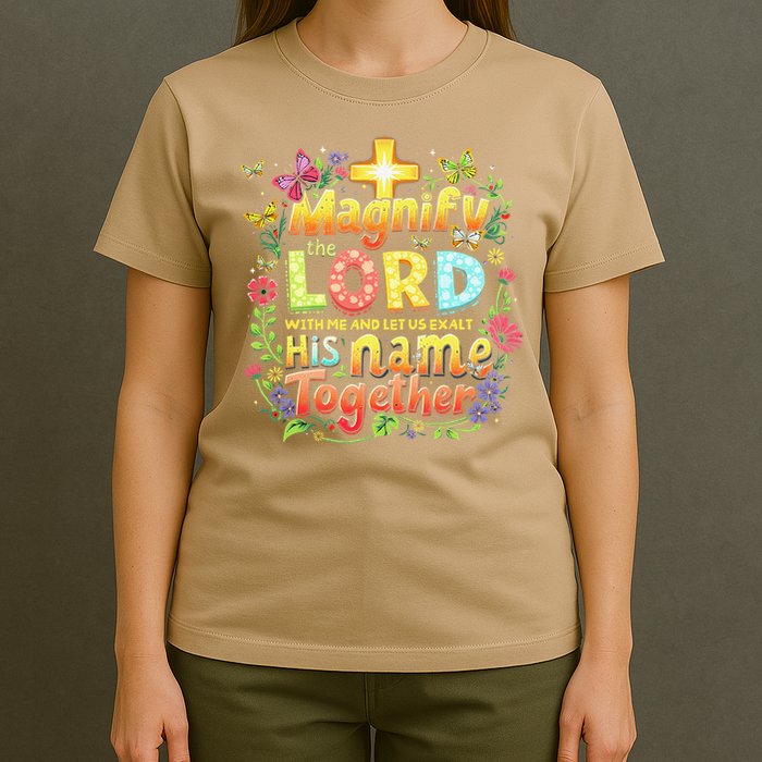 Christian Summer Camp Magnify The Lord Christian VBS 2025 Gift T-Shirt