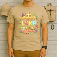 Christian Summer Camp Magnify The Lord Christian VBS 2025 Gift T-Shirt