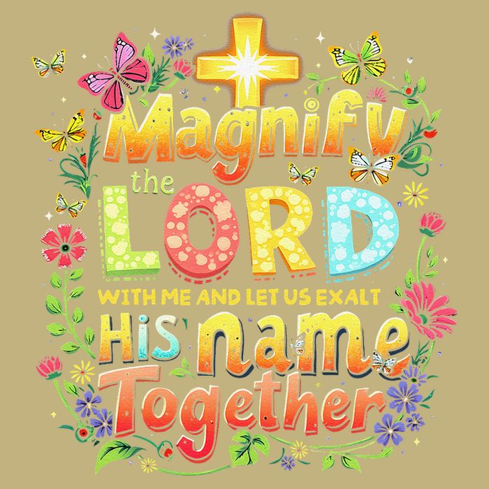 Christian Summer Camp Magnify The Lord Christian VBS 2025 Gift T-Shirt