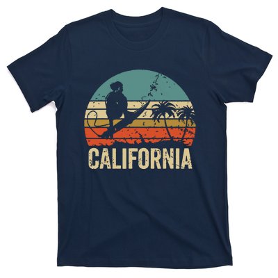 California Surf CA Vintage Retro Men Women Kids Surfer Sunset T-Shirt