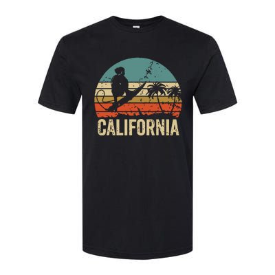 California Surf CA Vintage Retro Men Women Kids Surfer Sunset Softstyle CVC T-Shirt