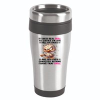 Clumsy Skills 16oz Travel Tumbler