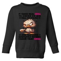 Clumsy Skills Toddler Sweatshirt