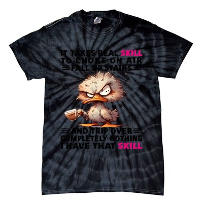 Clumsy Skills Tie-Dye T-Shirt