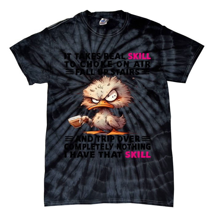 Clumsy Skills Tie-Dye T-Shirt