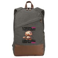 Clumsy Skills Cotton Canvas Backpack
