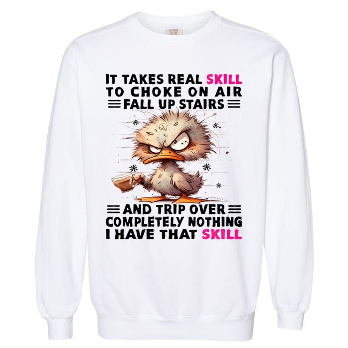 Clumsy Skills Garment-Dyed Sweatshirt