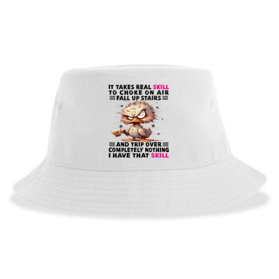 Clumsy Skills Sustainable Bucket Hat