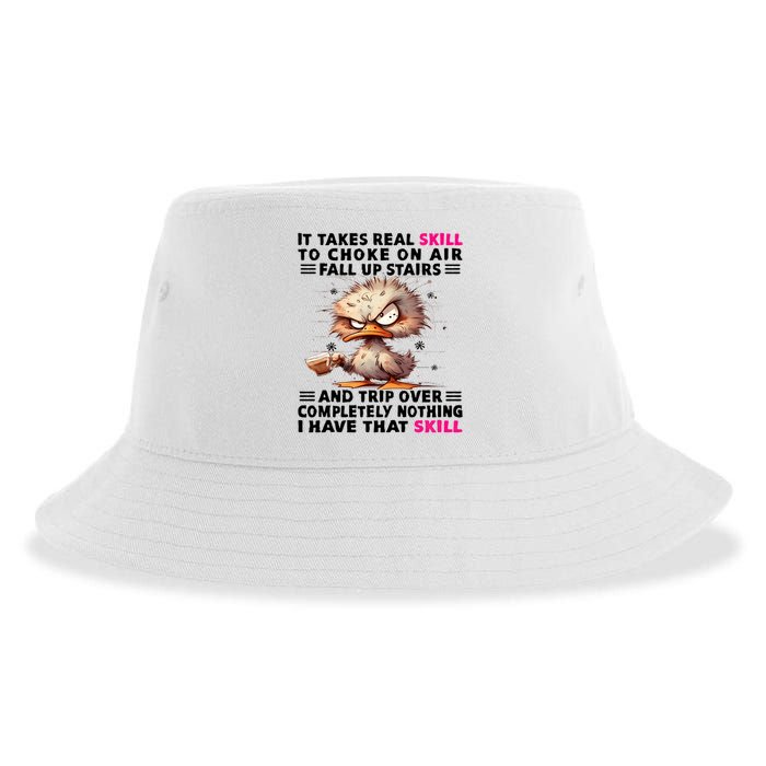 Clumsy Skills Sustainable Bucket Hat