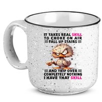 Clumsy Skills 15oz Campfire Ceramic Mug