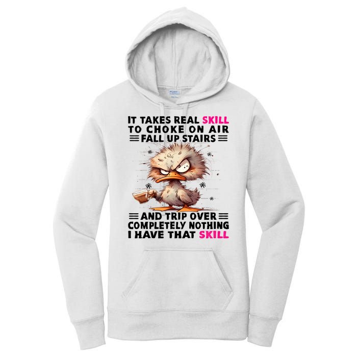 Clumsy Skills Women's Pullover Hoodie