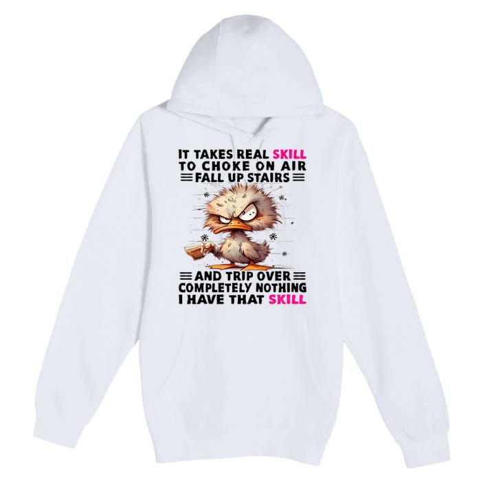 Clumsy Skills Premium Pullover Hoodie