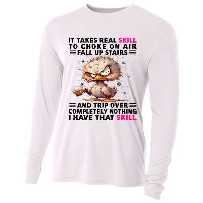 Clumsy Skills Cooling Performance Long Sleeve Crew
