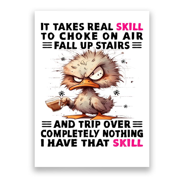 Clumsy Skills Poster