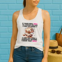 Clumsy Skills Womens Tank Top
