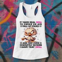 Clumsy Skills Womens Tank Top